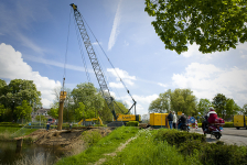Er staan altijd mannetjes te kijken: Werkzaamheden, Kempermansgracht, Doesburg