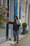 Kampioen moeilijke stoepjes lopen, Korte Veerpoortstraat, Doesburg