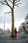Rehan en haar boom, Burgemeester Keiserplein, Doesburg