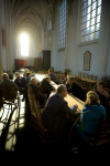 Kerkzangers aan de maaltijd, Grote- of Martinikerk, Doesburg