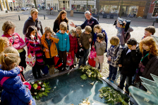 Wolkers monument, Voormarkt, Doesburg.