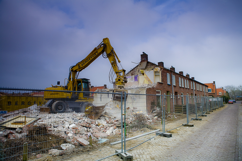 Sloop huizen Prins Bernhardplein, Doesburg.