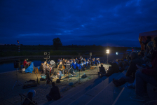 Muziek aan de IJssel.