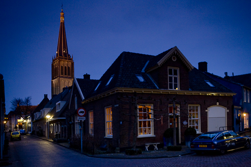 Bresstraat hoek Kloosterstraat, Doesburg.