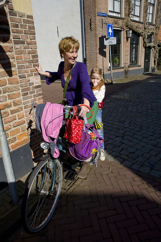 Tussen de middag, Korte Veerpoortstraat, Doesburg